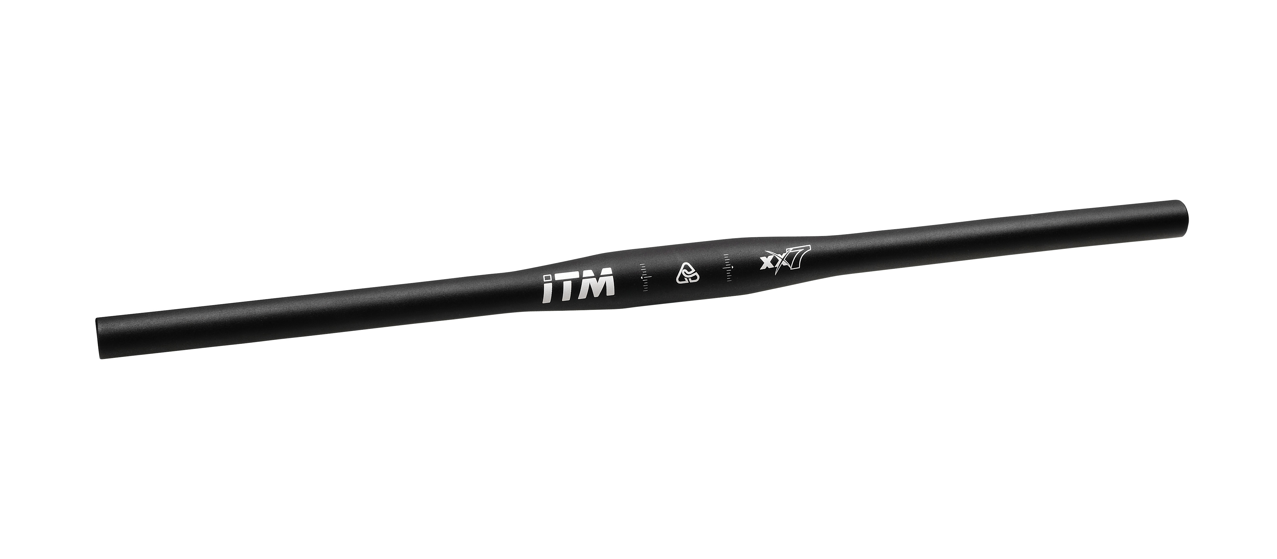 řídítka ITM XX7 MTB rovná 31,8/720 mm, Al, černá varianta: materiál: hliník, průměr řidítek: 31,8, typ: rovné, šířka: 720