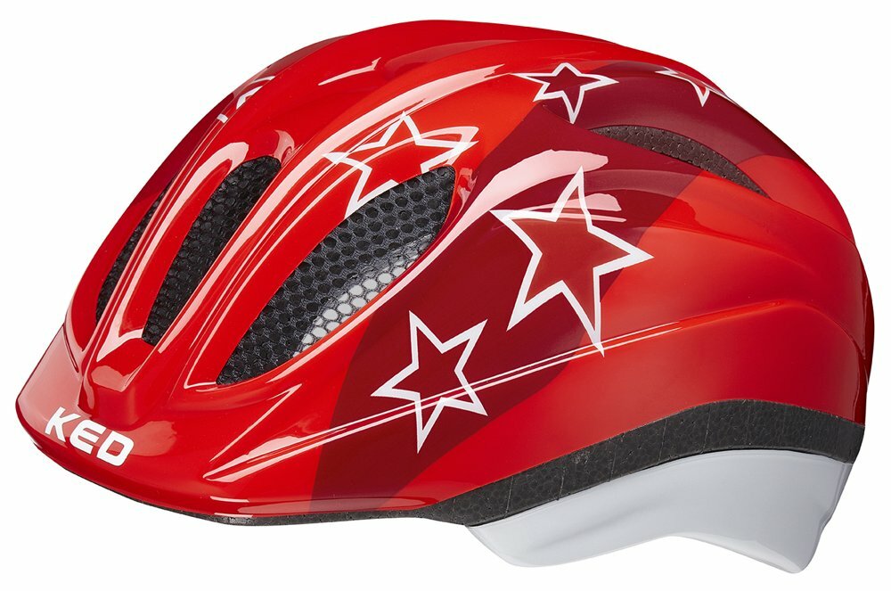 přilba KED Meggy II Trend M red stars 52-58 cm Velikost: M