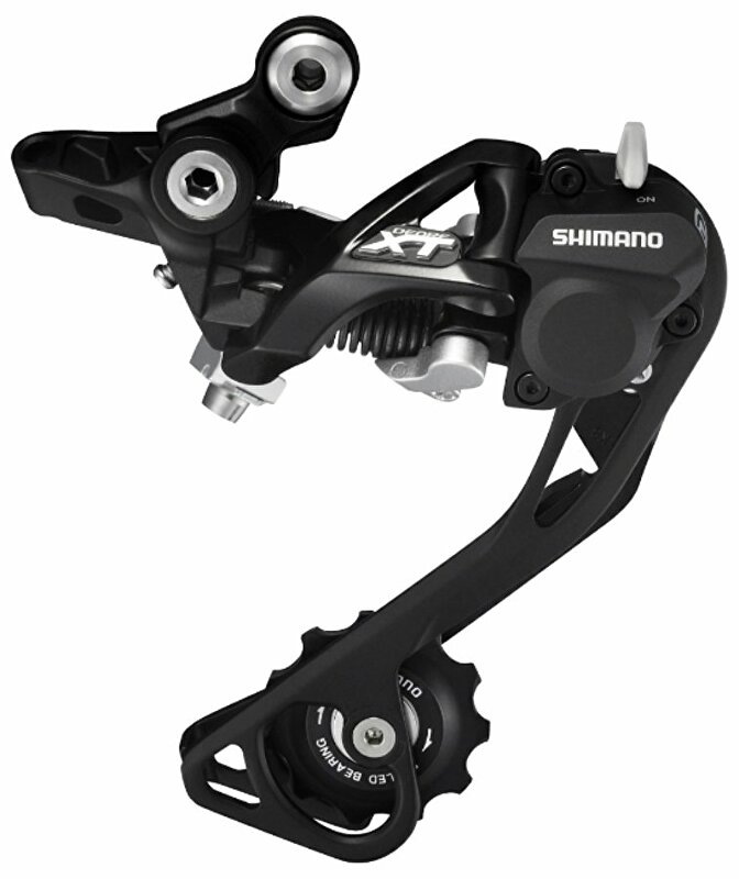 měnič SHIMANO XT RD-M786SGSL, 10 speed, černý, Shadow typ Velikost: 10sp