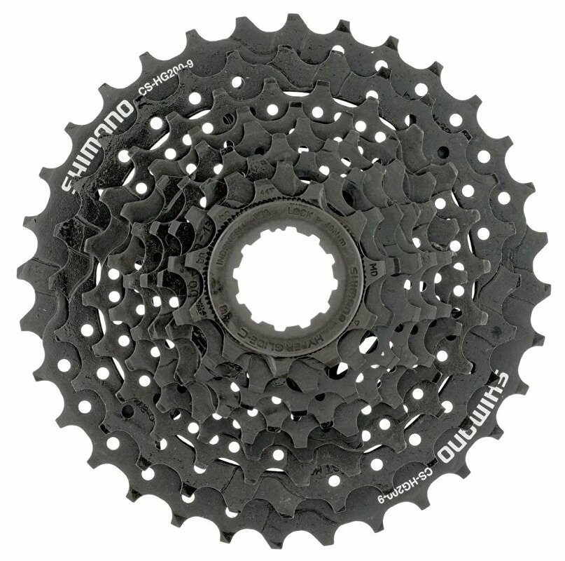 9-kazeta SHIMANO CS-HG200 11-34 zubů, v krabičce Velikost: 11-34