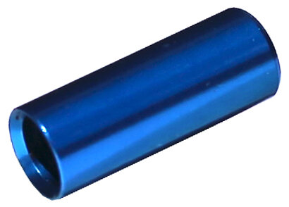 koncovka bowdenu MAX1 CNC Alu 4 mm modrá 100 ks Barva: Modrá
