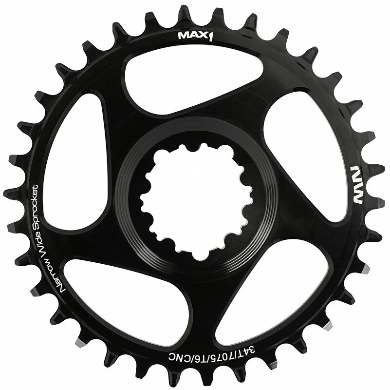 převodník MAX1 Narrow Wide SRAM 34z černý Barva: Černá, Velikost: 34z