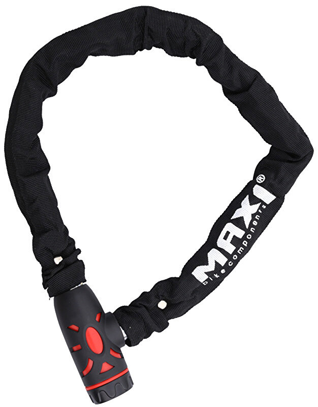 řetězový zámek MAX1 900x8 mm černý Barva: Černá, Velikost: 900