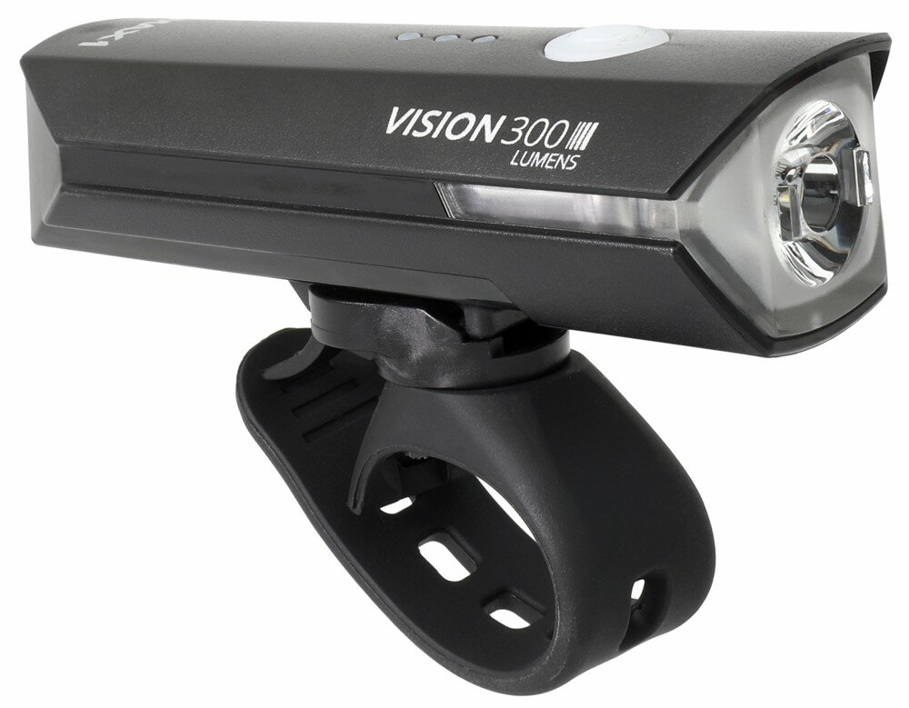 světlo přední MAX1 Vision 300 USB Barva: Černá, Velikost: dobíjecí