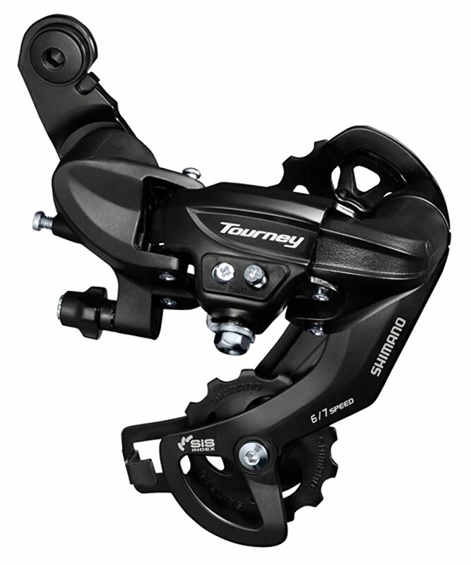 měnič SHIMANO RD-TY300D bez háku, 6/7 speed v krabičce Velikost: 6/7sp