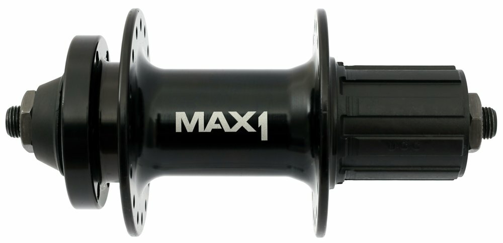 náboj zadní MAX1 Sport 32h 6 děr černý Barva: Černá