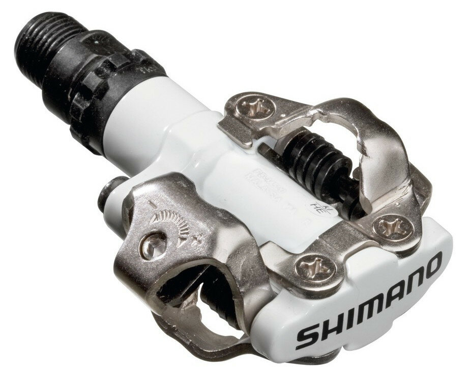 pedály SHIMANO SPD PD-M520W bílé s kufry SM-SH51 v krabičce Barva: Bílá, Velikost: SPD