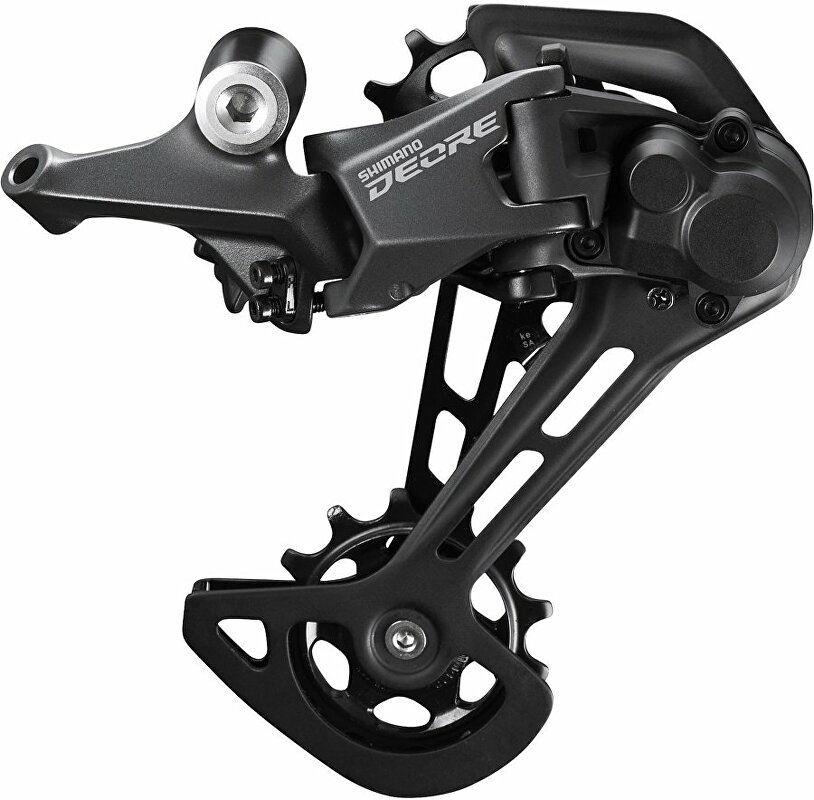 měnič SHIMANO Deore RD-M5100SGS, 11 speed, černý, v krabičce Barva: Černá, Velikost: 11sp