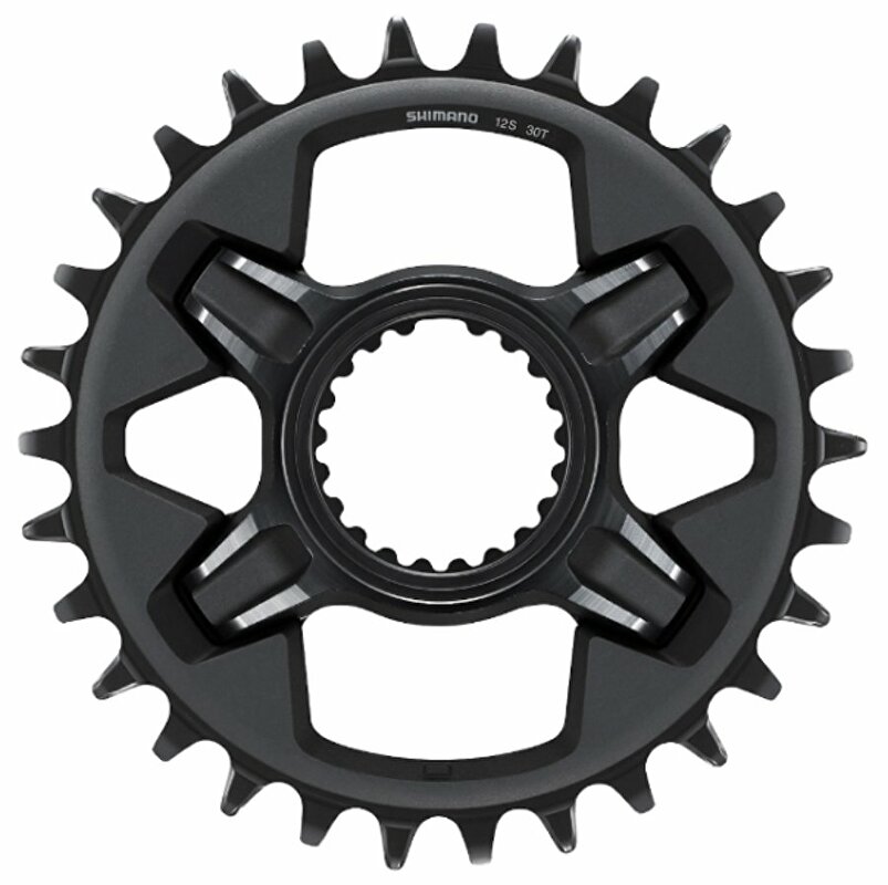 převodník Shimano XT SM-CRM85 30 zubů, pro 1x12 speed Barva: Černá, Velikost: 30z