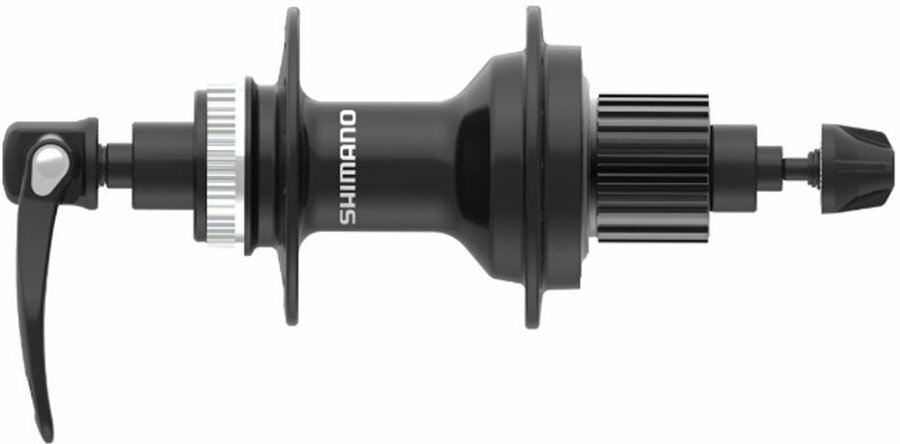 náboj disc SHIMANO Deore FH-MT401-B 32d Center lock, osa 141mm, 12 rychlostí zadní černý