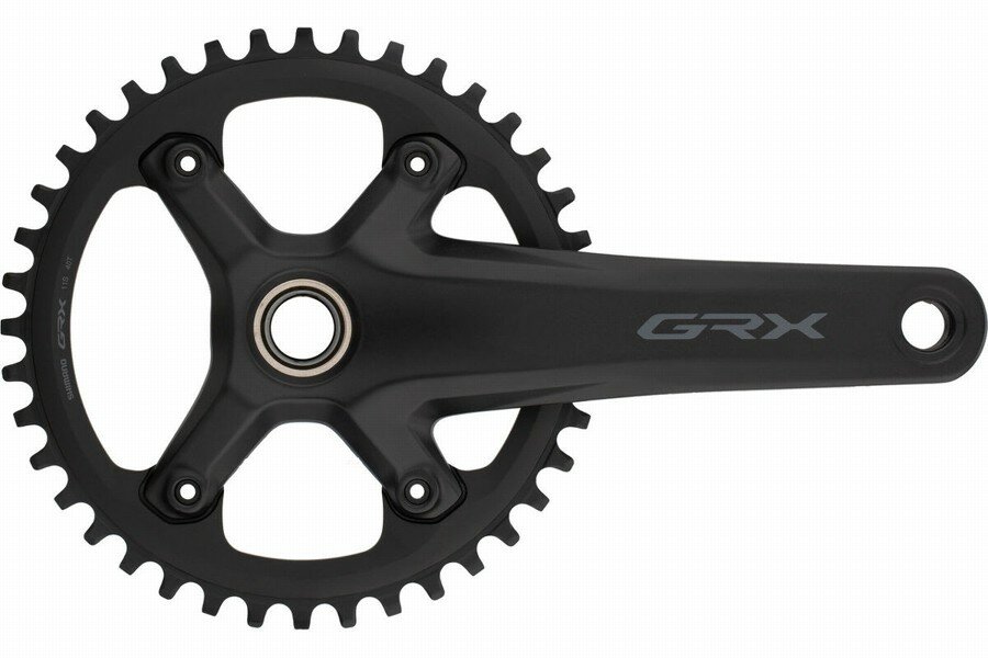 kliky Shimano GRX FC-RX600-1 175mm, 11 rychlostí, převodník 40 zubů, bez pouzdra v krabičce Barva: Černá