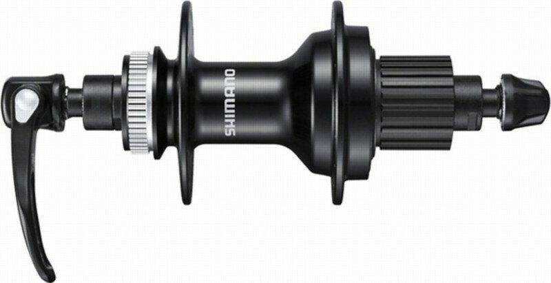 náboj disc SHIMANO SLX FH-MT500 32d Center lock, osa 135mm, 12 rychlostí zadní černý, v krabičce