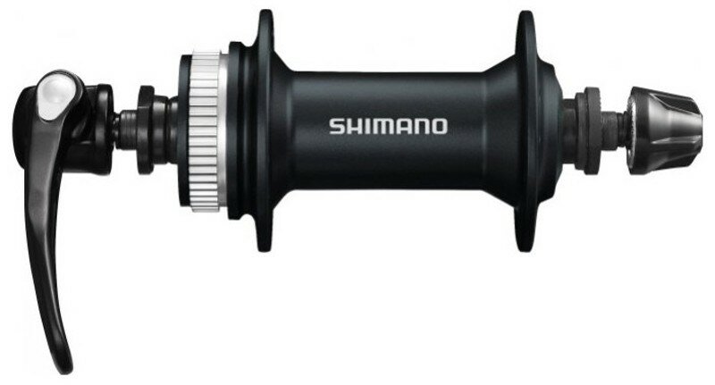 náboj disc SHIMANO Alivio HB-M4050 32děr přední Center lock černý, v krabičce