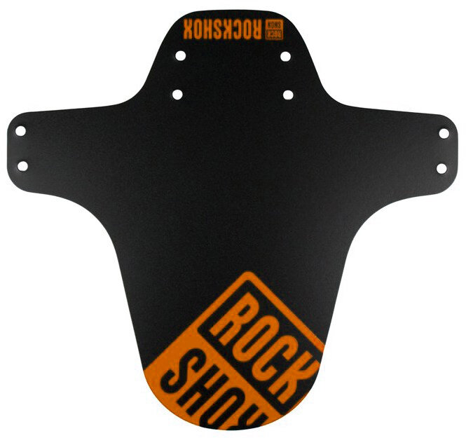 blatník Rock Shox do odpružené vidlice černý-neon orange potisk Barva: Černá, Velikost: 26"