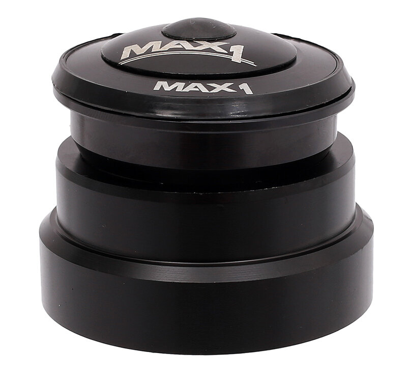 semi-integrované hlavové složení MAX1 s venkovním spodním ložiskem 49,6 mm černé Barva: Černá, Velikost: 1,5" 1 1/8"