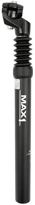 odpružená sedlovka MAX1 Sport 27,2/350 mm černá Barva: Černá, Velikost: 27,2 mm