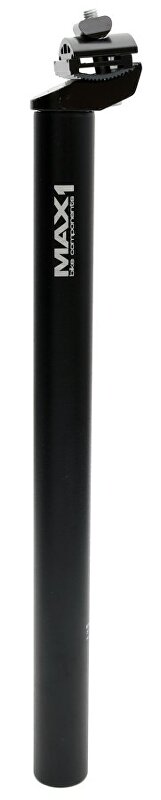 sedlovka MAX1 25,0/400 mm černá Barva: Černá, Velikost: 25,0 mm