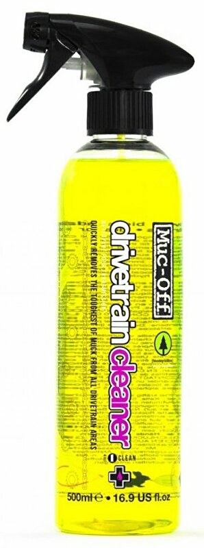 čistič MUC-OFF Bio Drivetrain Cleaner 500 ml - Silně odmašťující bio čistič na řetězy Velikost: E-bike