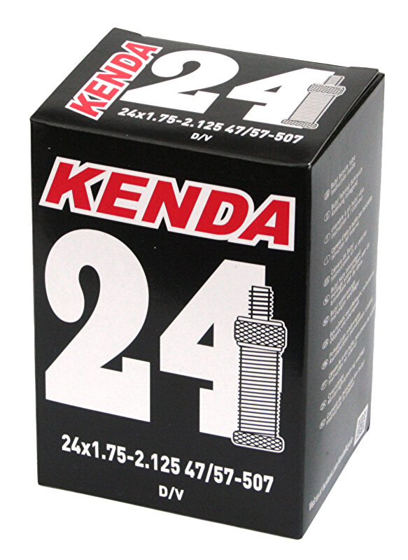 duše KENDA 24x1,75-2,125 (40/47-507) DV 35 mm Barva: ventil DV, Velikost: 24"