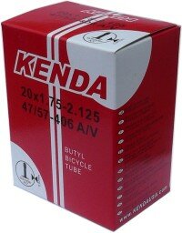 duše KENDA 24x2,3-2,6 (56/58/62-507) AV 35 mm Barva: ventil AV, Velikost: 24"