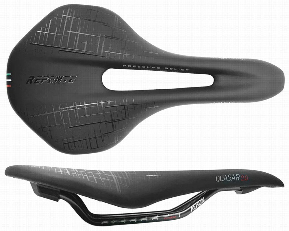 sedlo REPENTE Quasar 2.0 Aeron / 142 mm / 185 g Barva: Černá