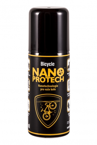 olej NANOPROTECH Bicycle spray na řetězy, rám a další části 75ml