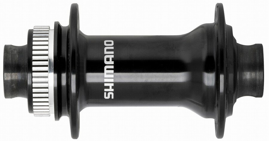 náboj disc SHIMANO HB-MT410 32děr Center lock 15mm e-thru-axle 100mm přední černý v krabičce Velikost: 32 děr