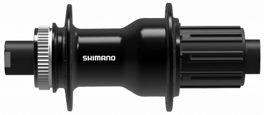 náboj disc SHIMANO FH-TC500-MS-B 32d Center lock 12mm e-thru-axle 148mm 12 rychlostí zadní černý