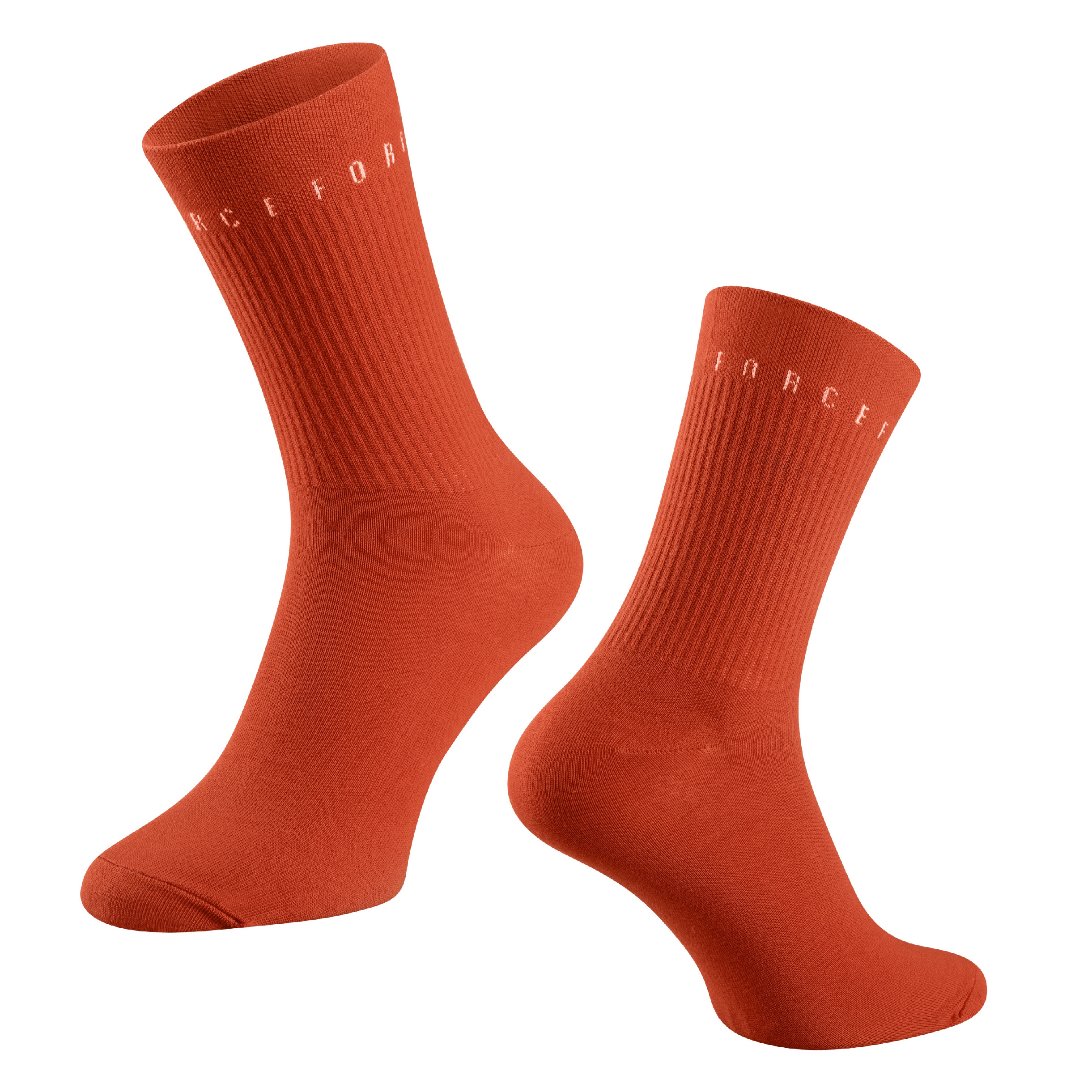 ponožky FORCE SNAP, oranžové S-M/36-41 Velikost: S-M