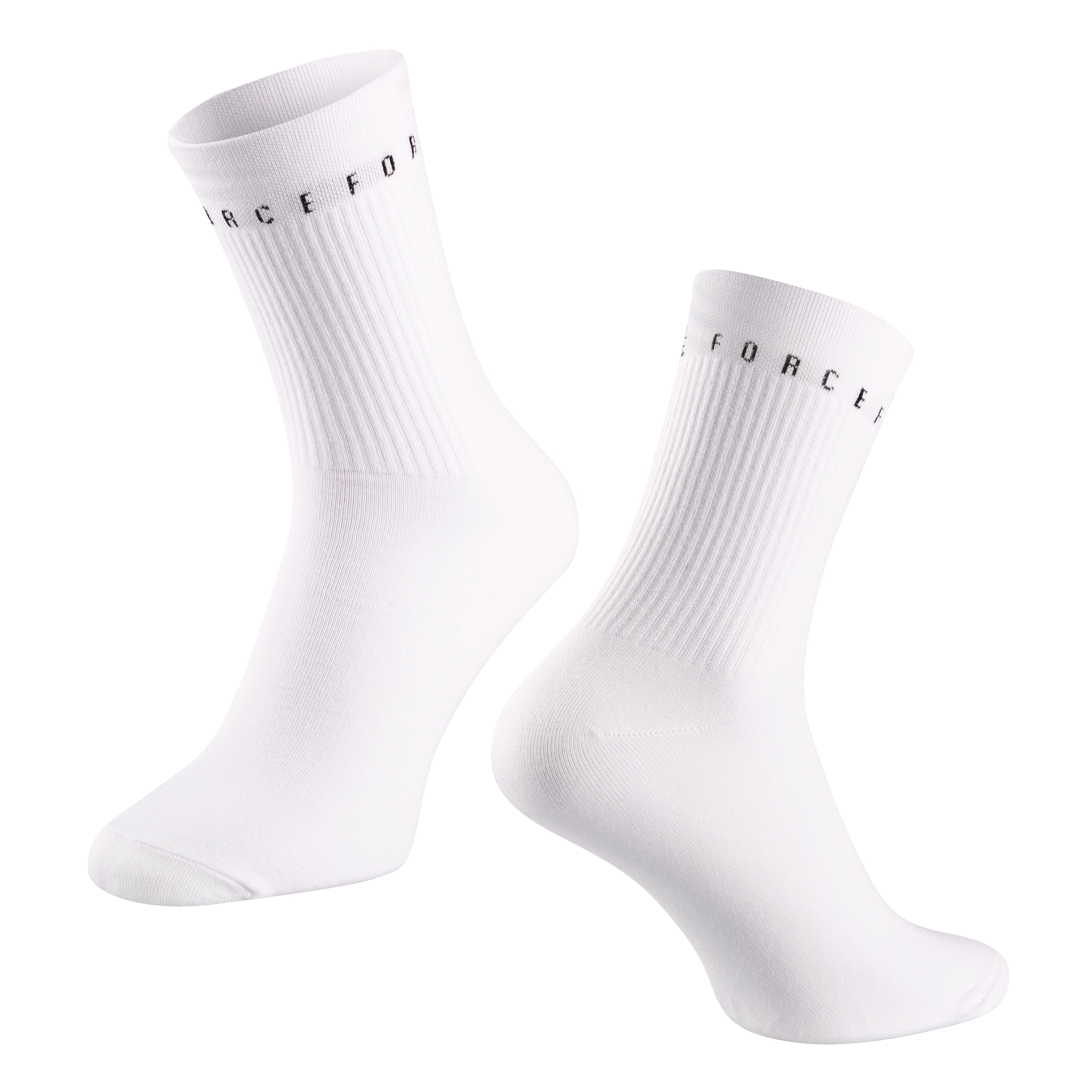 ponožky FORCE SNAP, bílé S-M/36-41 Velikost: S-M