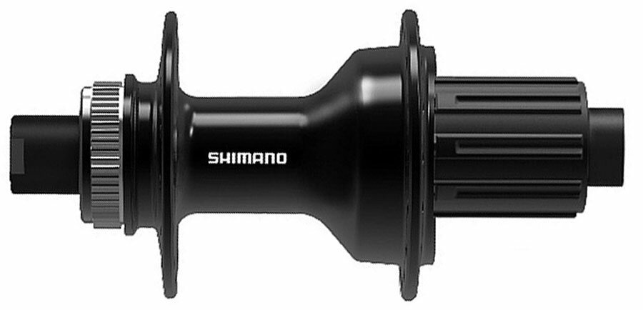 náboj disc SHIMANO FH-TC600-HM-B 32d Center lock 12mm e-thru-axle 148mm 8-11 rychlostí zadní čer. Barva: Černá, Velikost: 32 děr