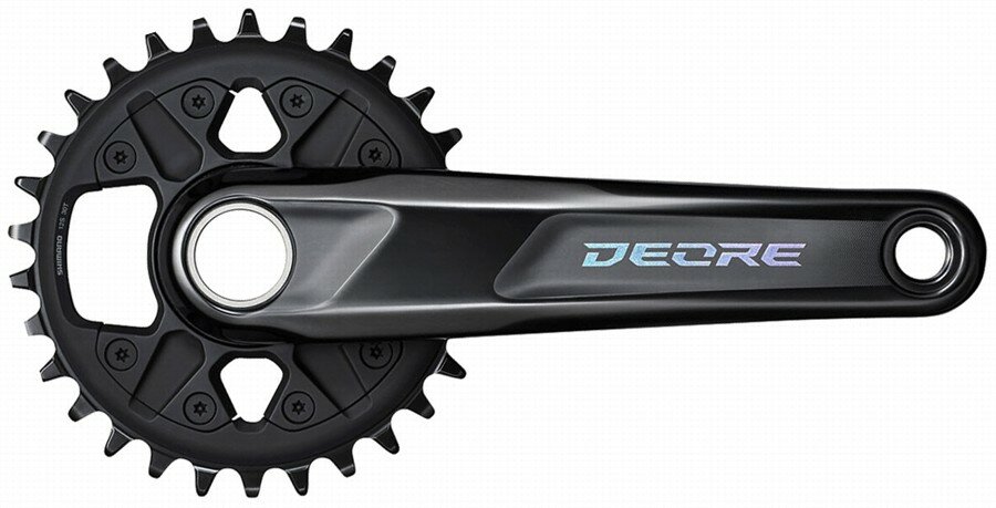 kliky SHIMANO Deore FC-M6120 175mm 30 zubů, 12 speed, Boost, v krabičce Barva: Černá, Velikost: 30z