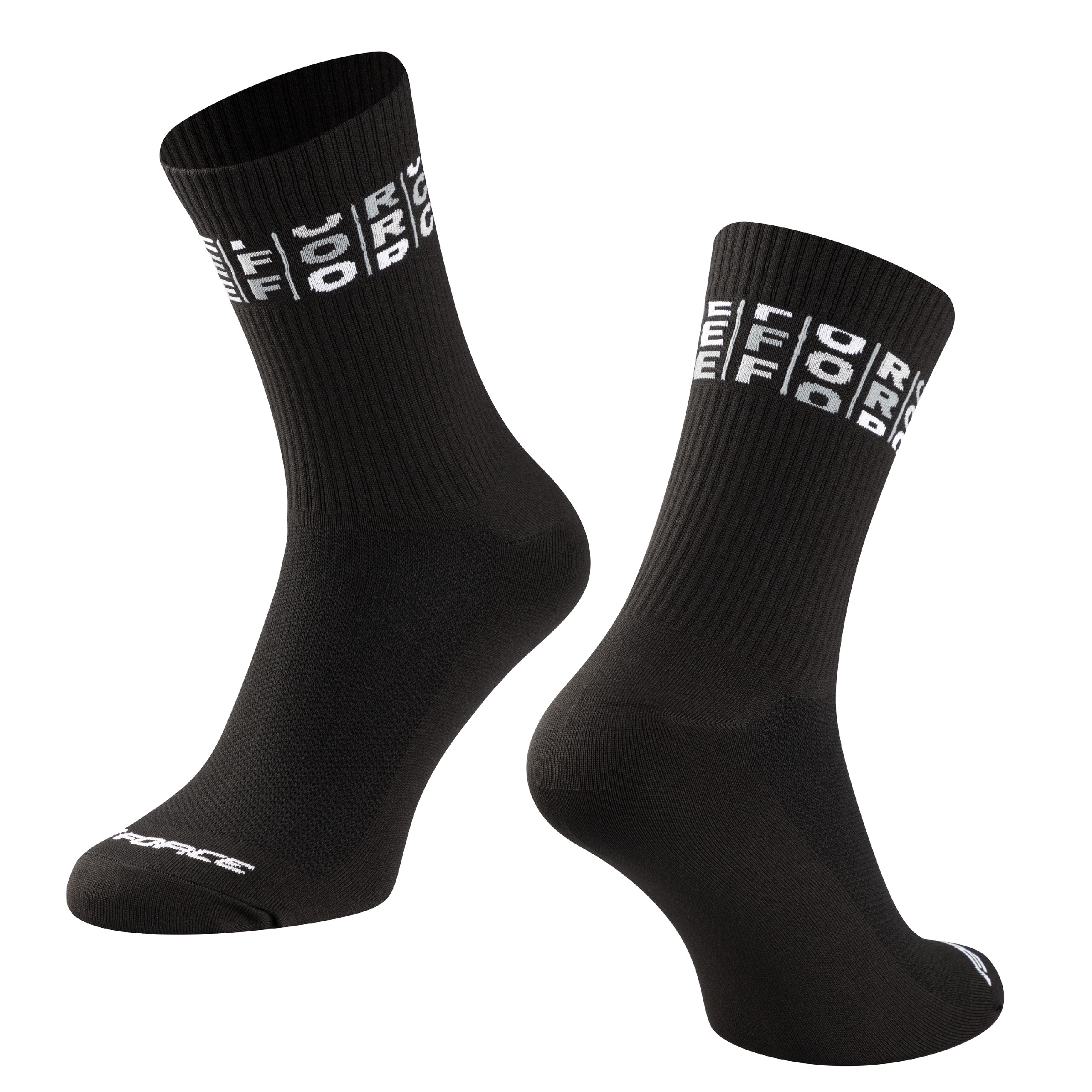 ponožky FORCE MESA, černé S-M/36-41 Velikost: S-M