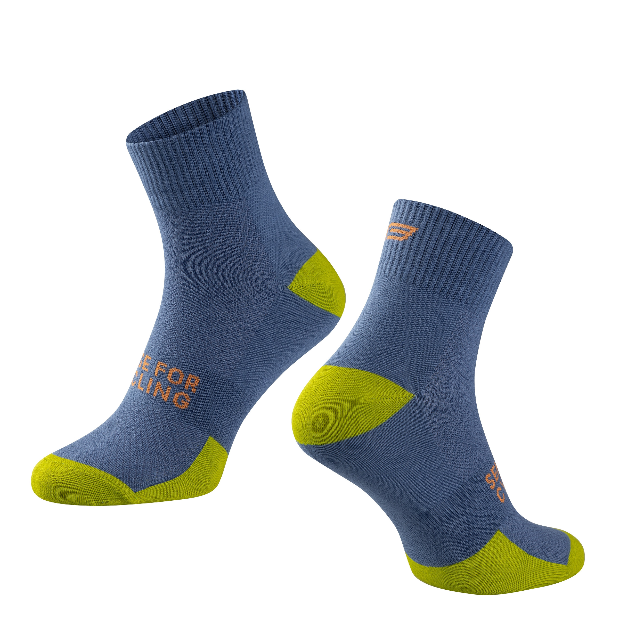 ponožky FORCE EDGE, modro-zelené S-M/36-41 Velikost: S-M