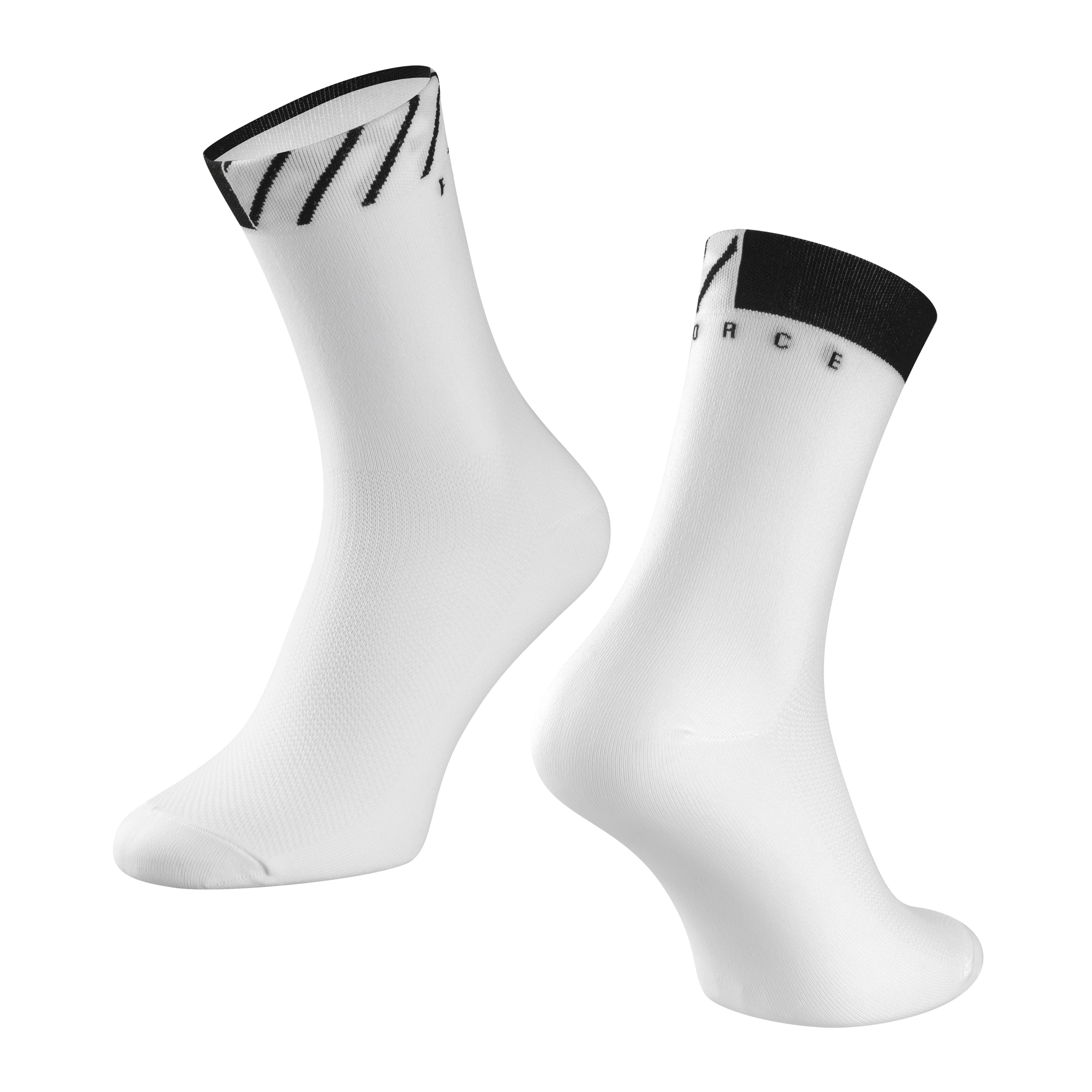 ponožky FORCE MARK, bílé S-M/36-41 Velikost: S-M
