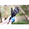 rukavice FORCE MTB CORE letní, modré (velikost  L)