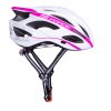 přilba FORCE BULL, bílo-růžová (velikost  L-XL)