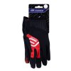 rukavice FORCE MTB POWER, černo-červené (velikost  L)