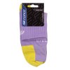 ponožky FORCE EDGE, fialovo-fluo L-XL/42-46 (velikost  L-XL)
