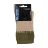 ponožky FORCE MOVE, hnědo-zelené S-M/36-41 (velikost  L-XL)