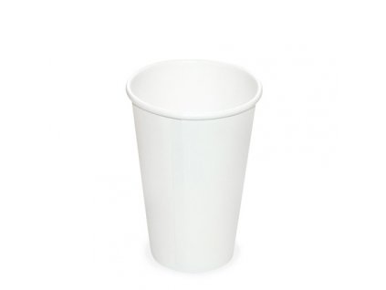 Papírový kelímek bílý 330 ml, L (průměr 80 mm) [50 ks]