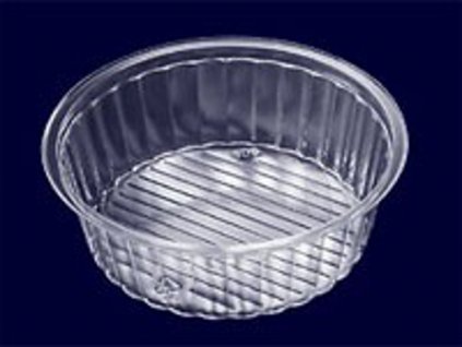 Miska PET transparentní kulatá 250 ml, 1000 ks