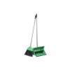 green long handled dustpan