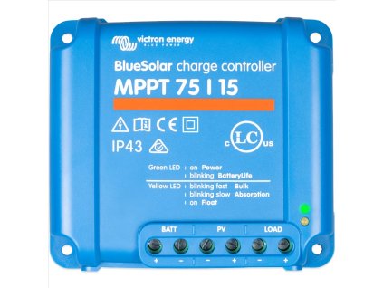 SRVE03 MPPT solární regulátor Victron BlueSolar 7515