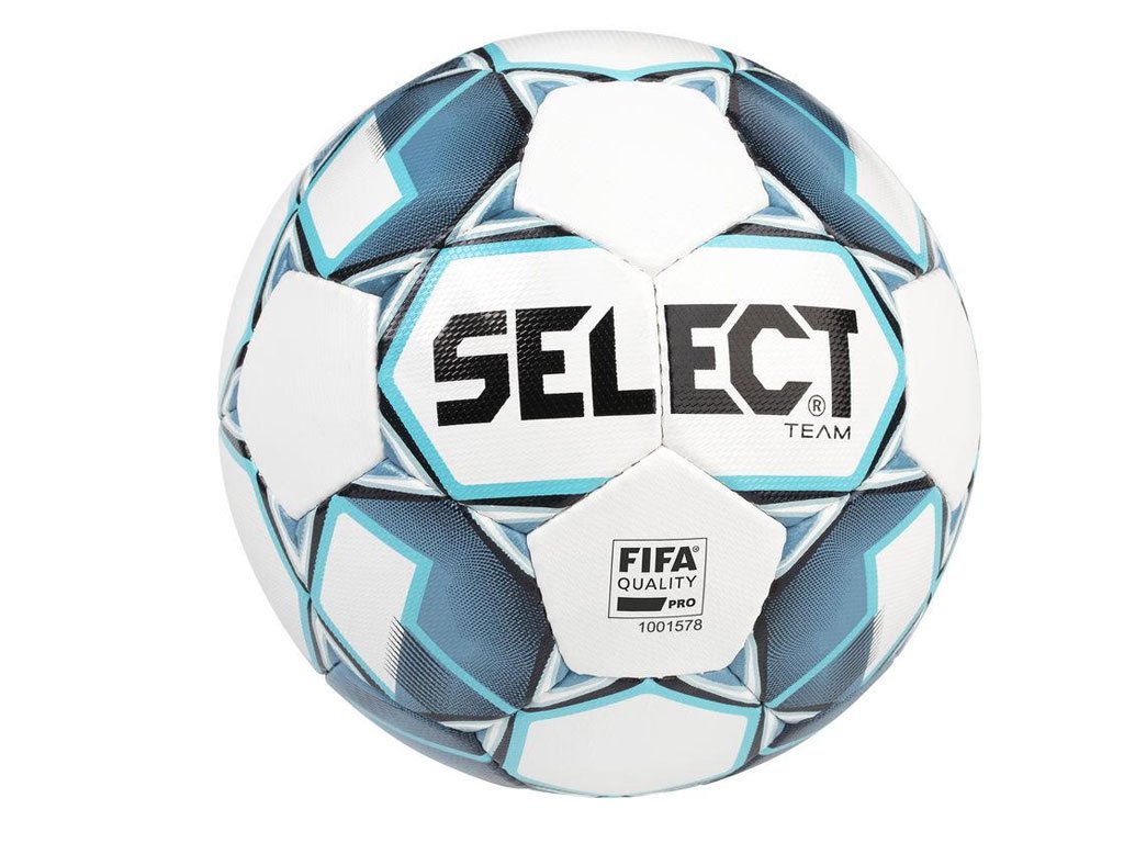 Fotbalový míč Select FB Team FIFA Quality Pro bílo modrá
