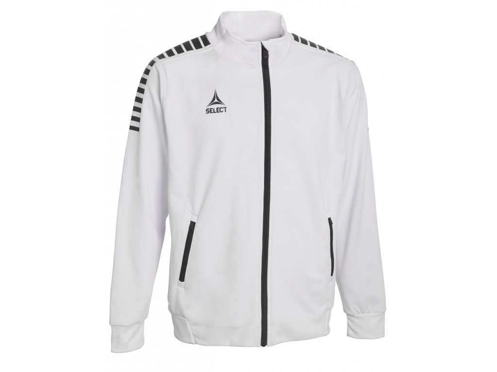 Sportovní bunda Select Zip jacket Monaco bílá