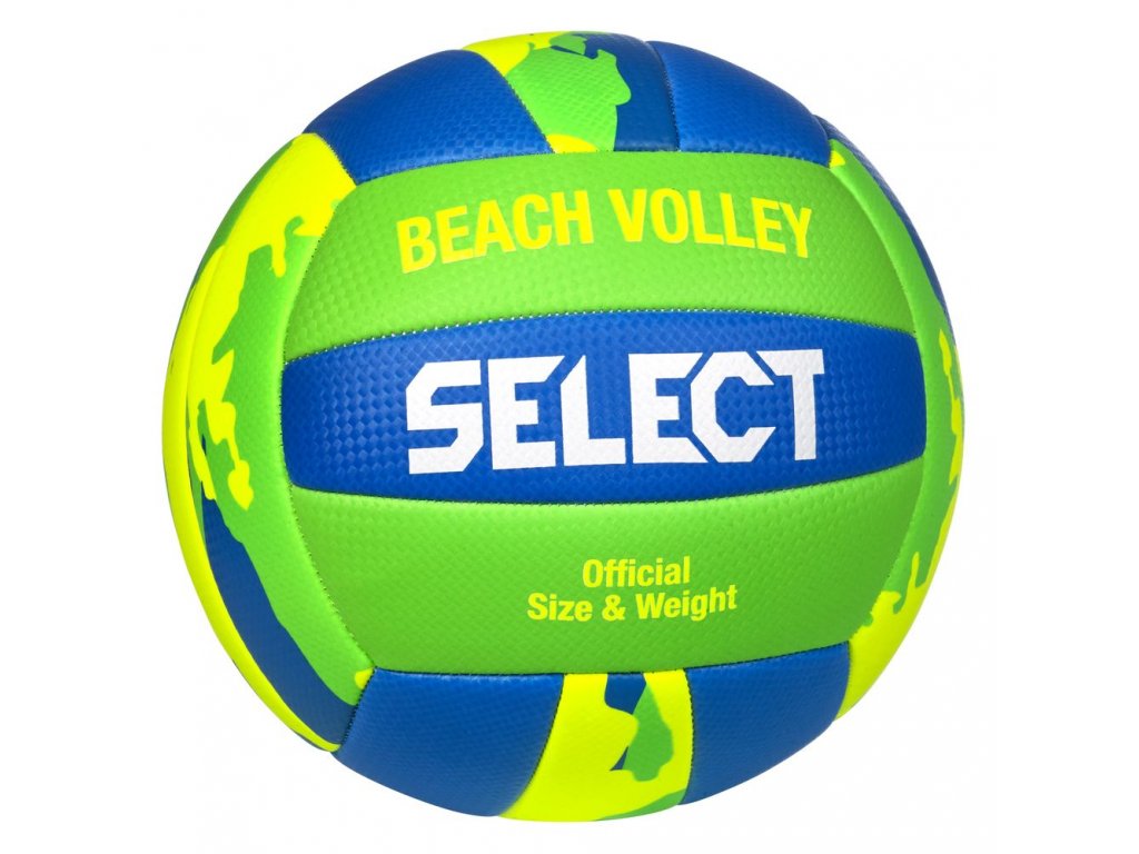 Volejbalový míč Select VB Beach Volley modro zelená