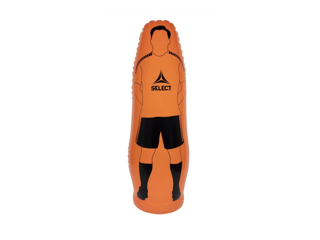 Tréninková figurína Select Inflatable Kick Figure oranžová