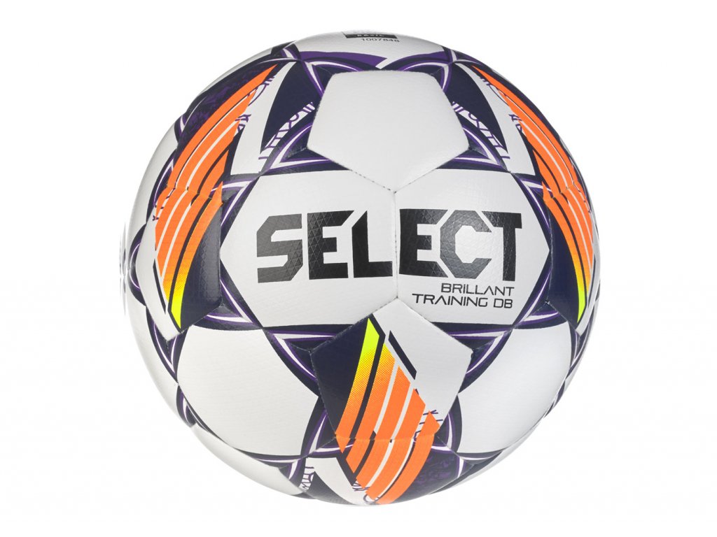 Fotbalový míč Select FB Brillant Training DB bílo fialová