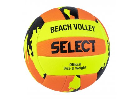 Volejbalový míč Select VB Beach Volley žluto oranžová